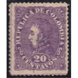 Colombia 88Aa 1886 Político Antonio Nariño MH