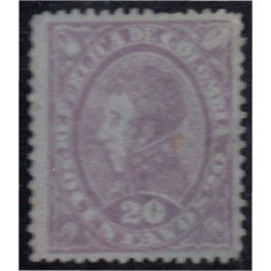 Colombia 88b 1886 Político Antonio Nariño MH