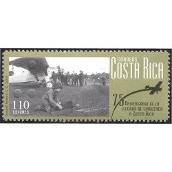 Costa Rica 746 2003 75 Años de la travesia del Atlantico Norte por Carlos Lindbergh MNH Costa Rica 746 2003 75 Años de la travesia del Atlantico Norte por Carlos Lindbergh MNH