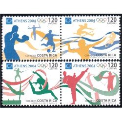 Costa Rica 761/64 2004 Juegos Olimpicos de Athenas MNH Costa Rica 761/64 2004 Juegos Olimpicos de Athenas MNH