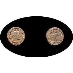Moneda Imperio Romano 1 Follis 296 - 297 dc Diocleciano Moneda Imperio Romano 1 Follis 296 - 297 dc Diocleciano