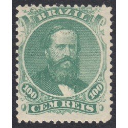 Brasil Brazil 27 1866 Emperador Pedro II MH Brasil Brazil 27 1866 Emperador Pedro II MH