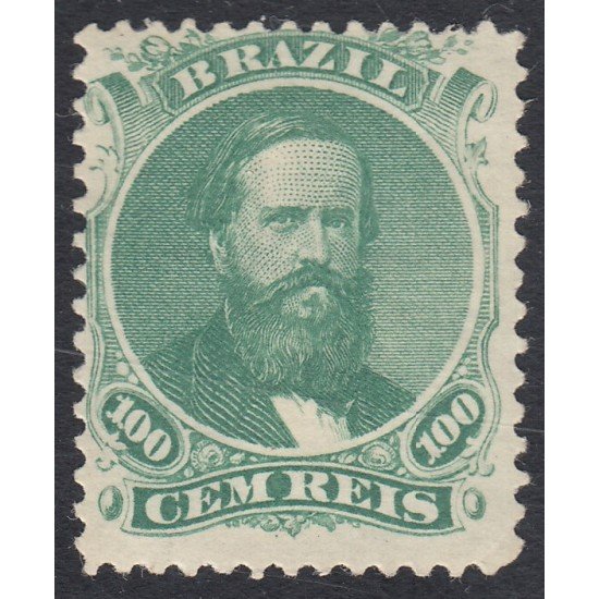Brasil Brazil 27 1866 Emperador Pedro II MH Brasil Brazil 27 1866 Emperador Pedro II MH