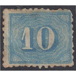 Brasil Brazil 19B 1854/61 Pequeñas cifras usado Brasil Brazil 19B 1854/61 Pequeñas cifras usado