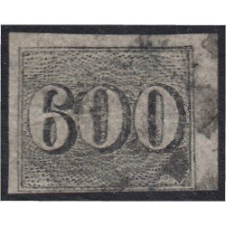 Brasil Brazil 18A 1850/66 Pequeñas cifras usado Brasil Brazil 18A 1850/66 Pequeñas cifras usado