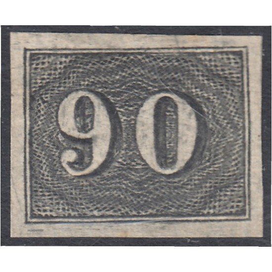 Brasil Brazil 15A 1850/66 Pequeñas cifras MH