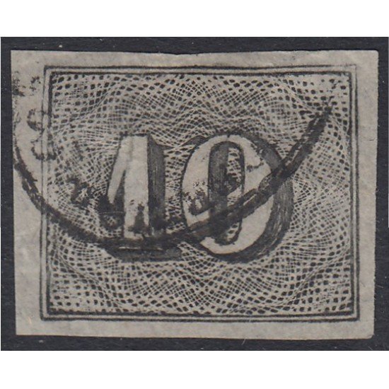 Brasil Brazil 11A 1850/66 Pequeñas cifras usado