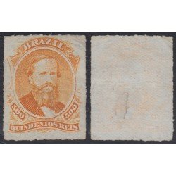 Brasil Brazil 36 1876/77 Emperador Pedro II sin goma