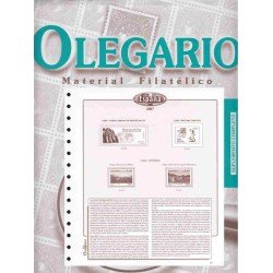 Hojas España Olegario  Pruebas Sin protectores 2016 Catalán 