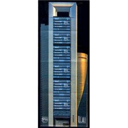 España Spain Minipliego 97 2020 América UPAEP Arquitectura Rascacielos Skyline Madrid