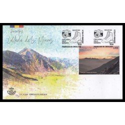 Andorra Española 501 2020 Collada dels Meners SPD Sobre Primer día