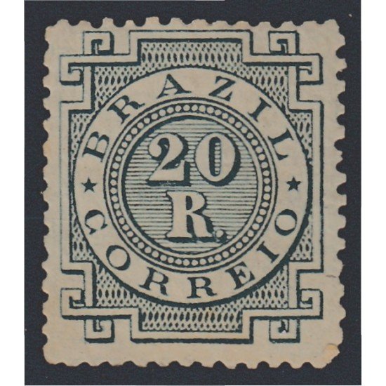 Brasil Brazil 59a 1884/88 Serie antigua cifras MH