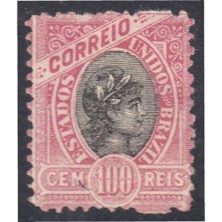 Brasil Brazil 90 1897 Nuevos grabados Libertad Liberty MH Brasil Brazil 90 1897 Nuevos grabados Libertad Liberty MH