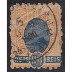 Brasil Brazil 80Aa 1894/04 Pan de azúcar usado Brasil Brazil 80Aa 1894/04 Pan de azúcar usado