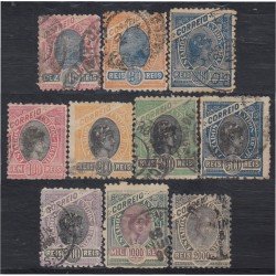 Brasil Brazil 79/88 1894/04 Pan de azúcar Libertad Liberty usados Brasil Brazil 79/88 1894/04 Pan de azúcar Libertad Liberty usados
