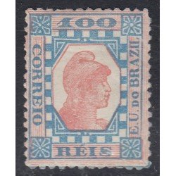 Brasil Brazil 77 1891 Libertad Liberty MNH