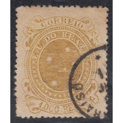 Brasil Brazil 75 1889/93 Cruz del Sur usado