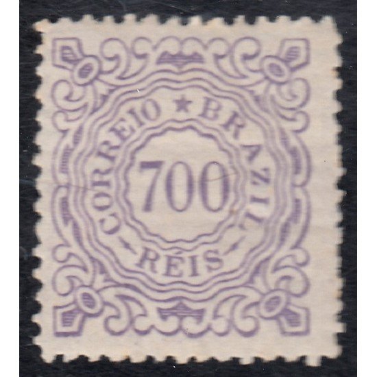 Brasil Brazil 66 1884/88 Serie antigua cifras MH