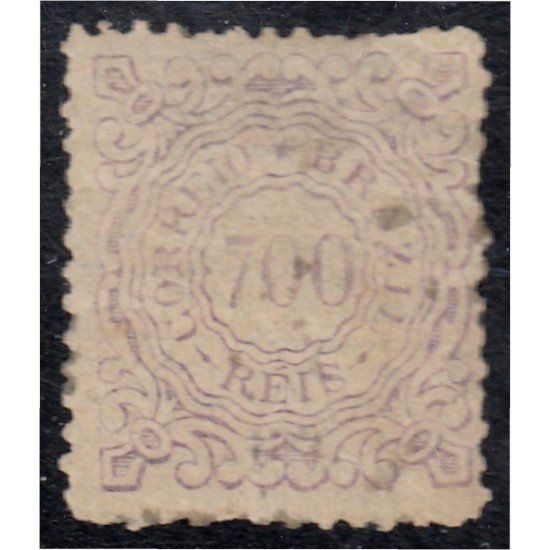 Brasil Brazil 66 1884/88 Serie antigua cifras MH Brasil Brazil 66 1884/88 Serie antigua cifras MH