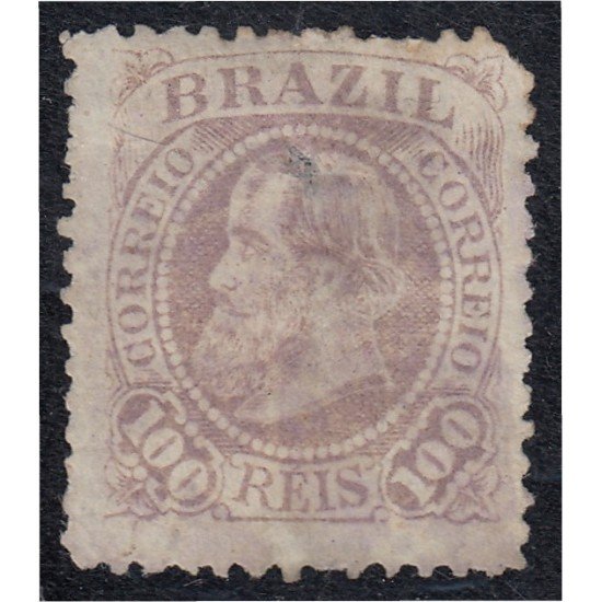 Brasil Brazil 57 1883 Emperador Pedro II MH Brasil Brazil 57 1883 Emperador Pedro II MH