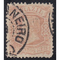 Brasil Brazil 56 1882/85 Emperador Pedro II usado Brasil Brazil 56 1882/85 Emperador Pedro II usado