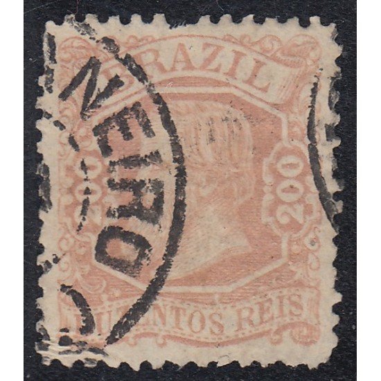 Brasil Brazil 56 1882/85 Emperador Pedro II usado Brasil Brazil 56 1882/85 Emperador Pedro II usado