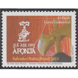 Brasil Brazil 3290 2013 Ilê Axé Opô Afonjá Terreiro Histórico de Candomble MNH