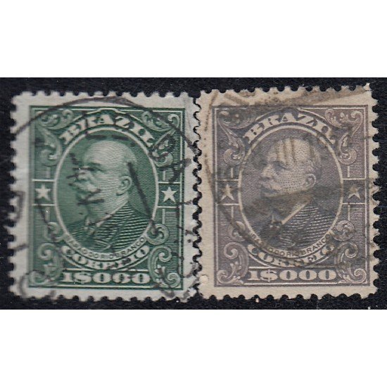 Brasil Brazil 145/46 1913/15 Barón de Río Branco usados