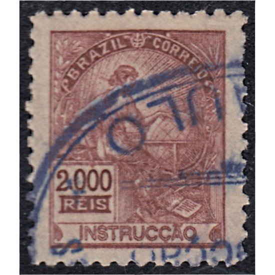 Brasil Brazil 161A 1918/19 Instrucción Instrucción usado Brasil Brazil 161A 1918/19 Instrucción Instrucción usado