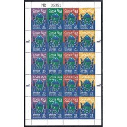 Costa Rica 742a/45a 2003 Minipliego Navidad Sobre tasa en beneficio de la Ciudad de los Niños MNH Costa Rica 742a/45a 2003 Minipliego Navidad Sobre tasa en beneficio de la Ciudad de los Niños MNH