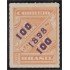 Brasil Brazil 91 1898 Sello de periódico de 1889 sobreimpreso MNH