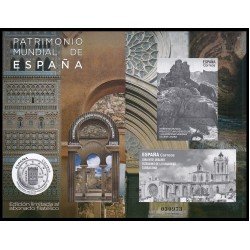 España Spain Prueba de lujo 151b 2020 Patrimonio Mundial Paisaje Cultural de Risco Caído y las montañas sagradas de Gran Canaria