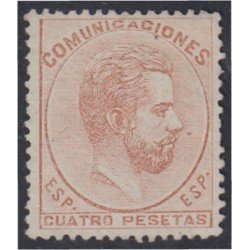 España Spain 128 1872 Amadeo I sin goma