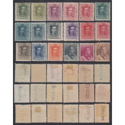 España Spain 310/23 + 310A/17A 1922/30 Alfonso XIII MH