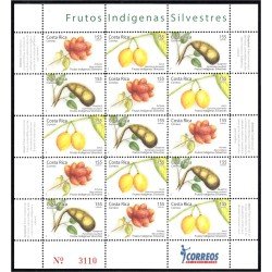 Costa Rica 803a/05a 2006 Frutos indigenas SilvestresMNH Costa Rica 803a/05a 2006 Frutos indigenas SilvestresMNH