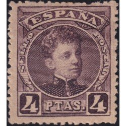 España Spain 254 1901/1905  Alfonso XIII MH