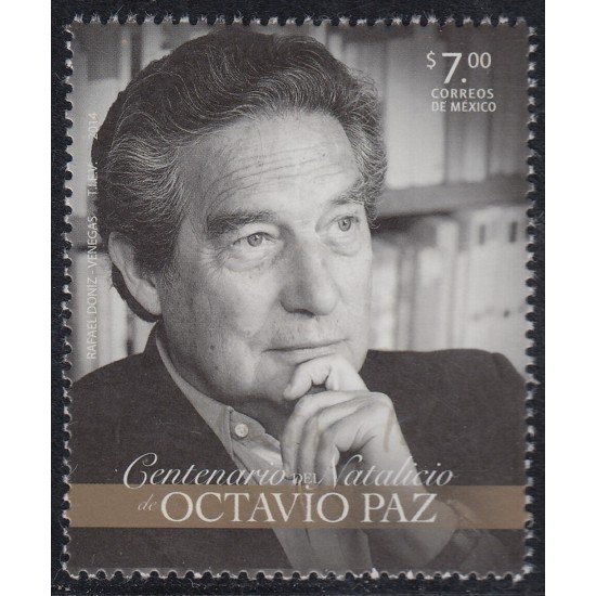 México 2806 2014 Octavio Paz MNH México 2806 2014 Octavio Paz MNH