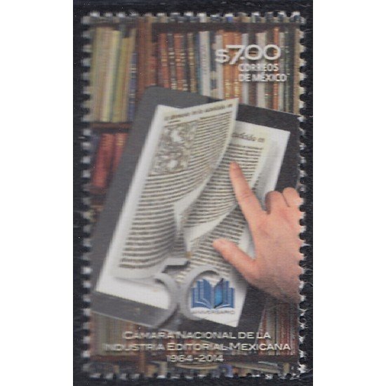 México 2805 2014 Cámara Nacional de Edición MNH