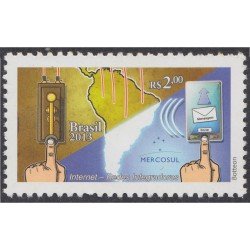 Brasil Brazil 3280 2013 Internet redes integradoras MNH