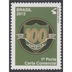 Brasil Brazil 3198 2012 Centenario del Club de Fútbol América MNH Brasil Brazil 3198 2012 Centenario del Club de Fútbol América MNH