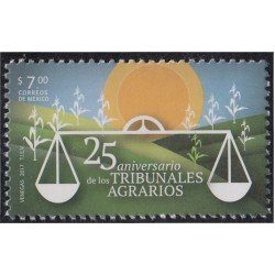 México 3046 2017 25º Aniversario de la fundación de los tribunales agrarios MNH