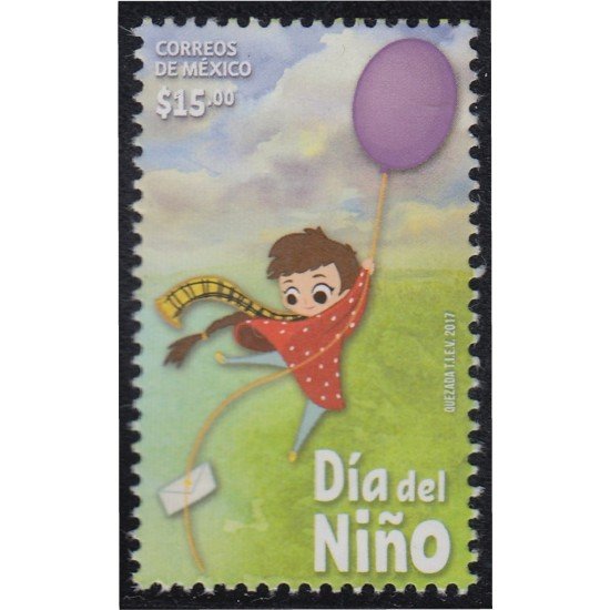 México 3039 2017 Día del niño MNH