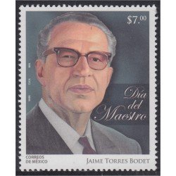 México 2989 2016 Día del maestro Jaime Torres Bodet MNH
