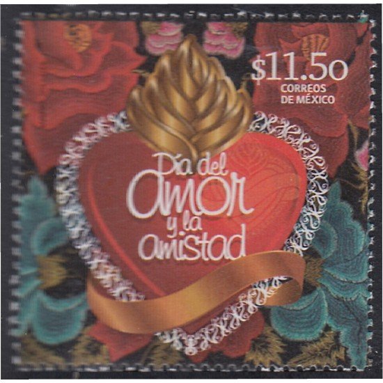 México 2978 2016 Día del amor y la amistad MNH