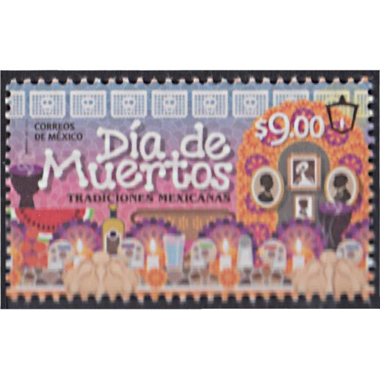 México 2938 2015 Día de los muertos MNH México 2938 2015 Día de los muertos MNH