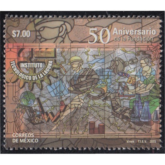 México 2931 2015 Años del Instituto tecnológico de La Laguna MNH México 2931 2015 Años del Instituto tecnológico de La Laguna MNH