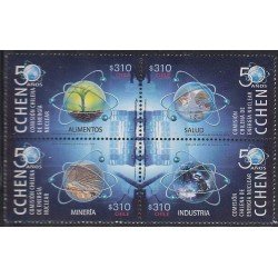 Chile 2053/56 2015 50 Años de la Comisión de Energía Nuclear MNH Chile 2053/56 2015 50 Años de la Comisión de Energía Nuclear MNH