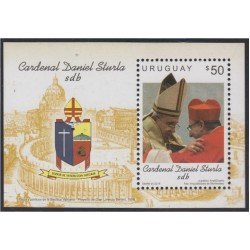 Uruguay HB 106 2015 Cardenal Daniel Sturla MNH Uruguay HB 106 2015 Cardenal Daniel Sturla MNH