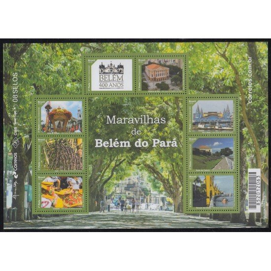 Brasil Brazil 3528/35 2016 Maravillas de Belén de Para MNH