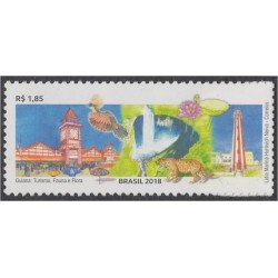 Brasil Brazil 3722 2018 Guiana turismo fauna y flora MNH Brasil Brazil 3722 2018 Guiana turismo fauna y flora MNH